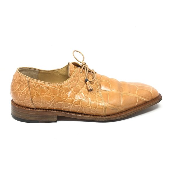 Mauri Oxfords Shoes Size 14 Orange Full Alligator main image 4